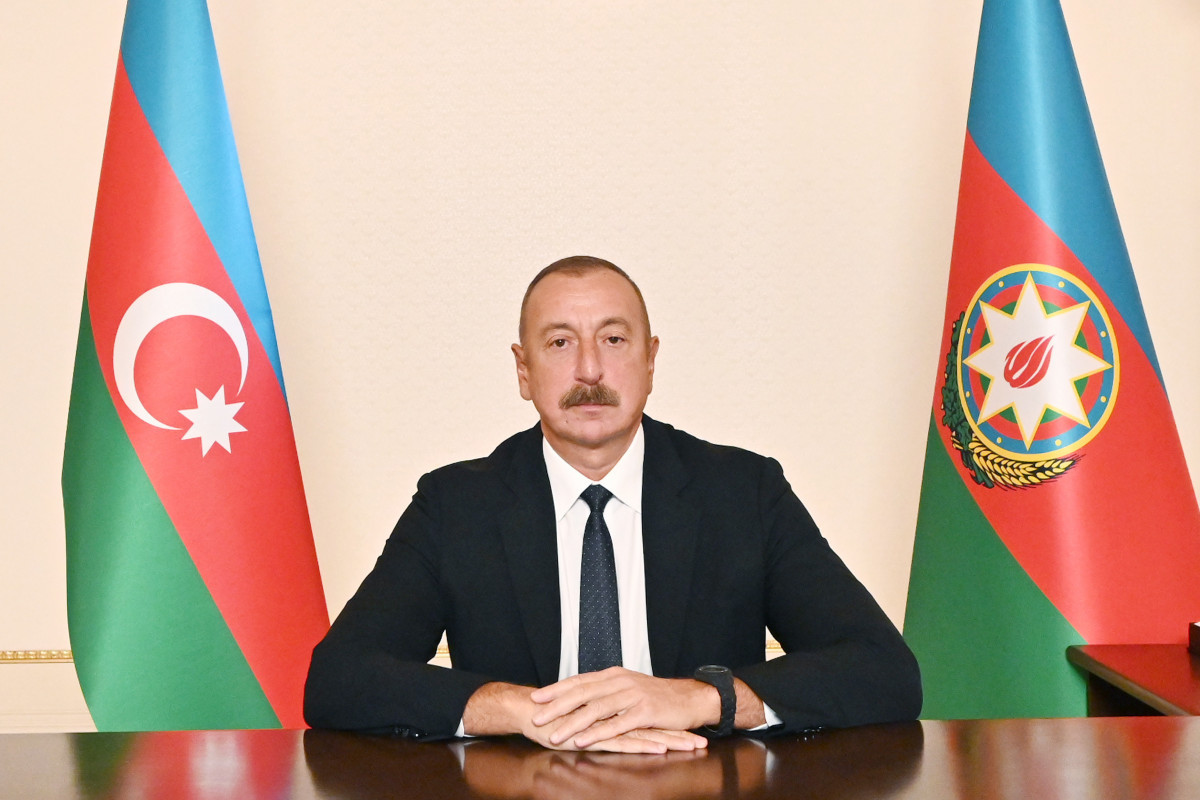 Президент Ильхам Алиев