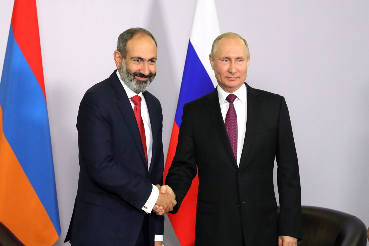 Никол Пашинян, Владимир Путин