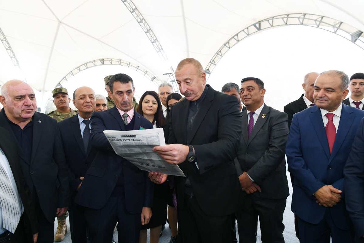 Президент Ильхам Алиев