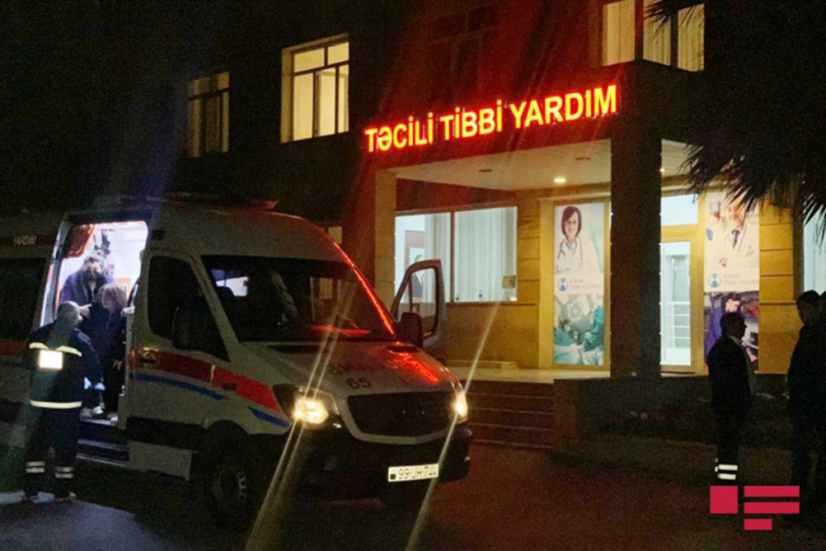 Упавший с большой высоты в Гяндже брат шехида умер