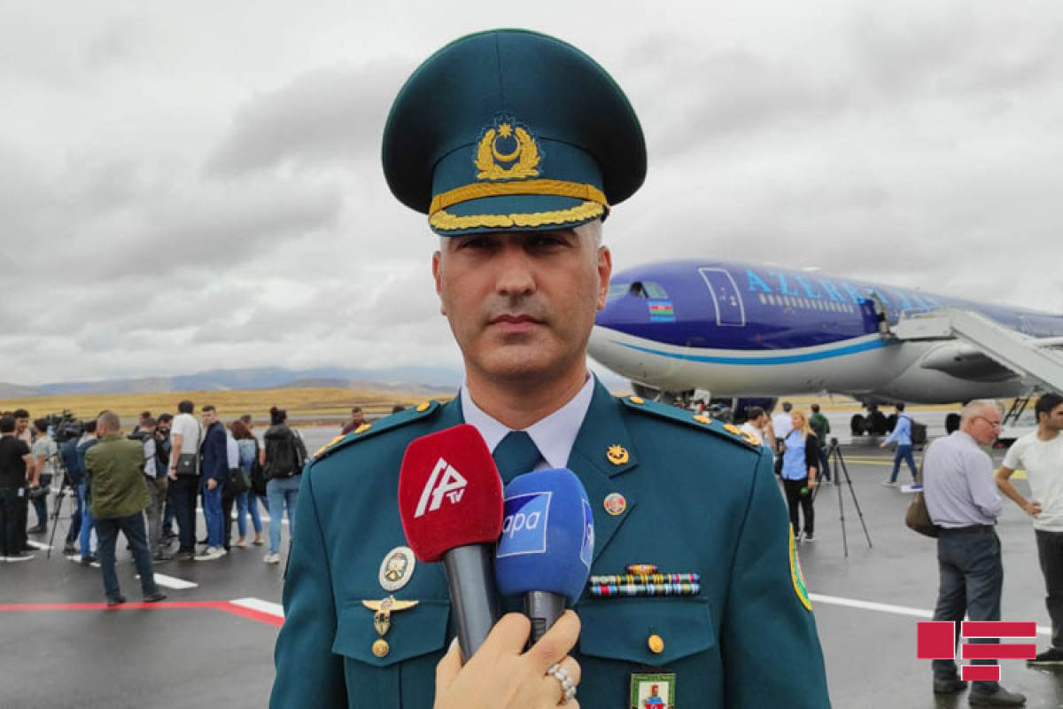 Сотрудник пресс-центра Государственной пограничной службы (ГПС) полковник-лейтенант Рашад Мешедиев
