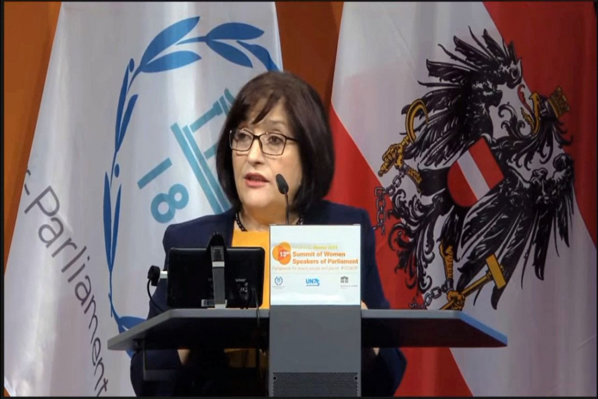 Сахиба Гафарова выступила на 13-м саммите женщин-спикеров парламентов
