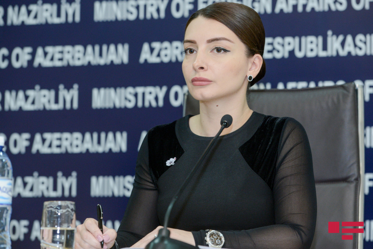 пресс-секретарь МИД Лейла Абдуллаева