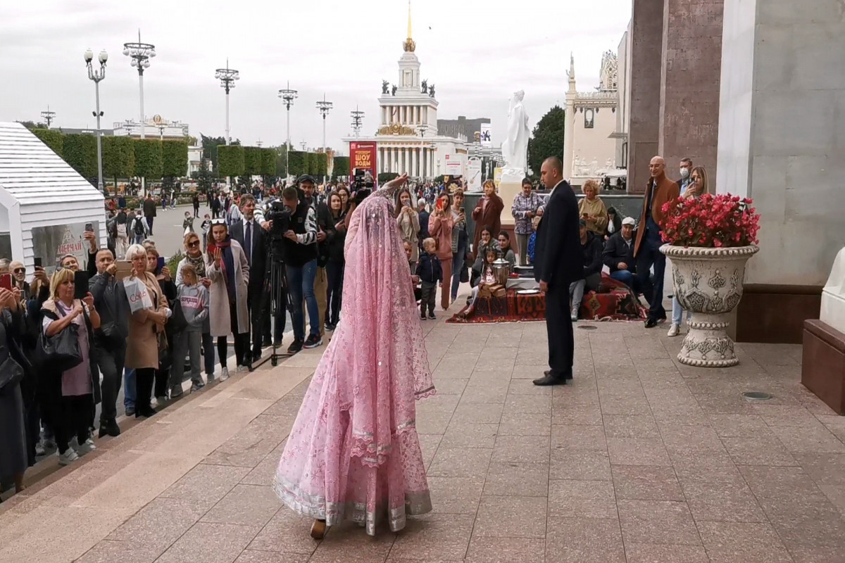 В связи с 874-летием Москвы состоялось праздничное мероприятие под названием «Москва-Баку: сердца соединяют» -ФОТО 