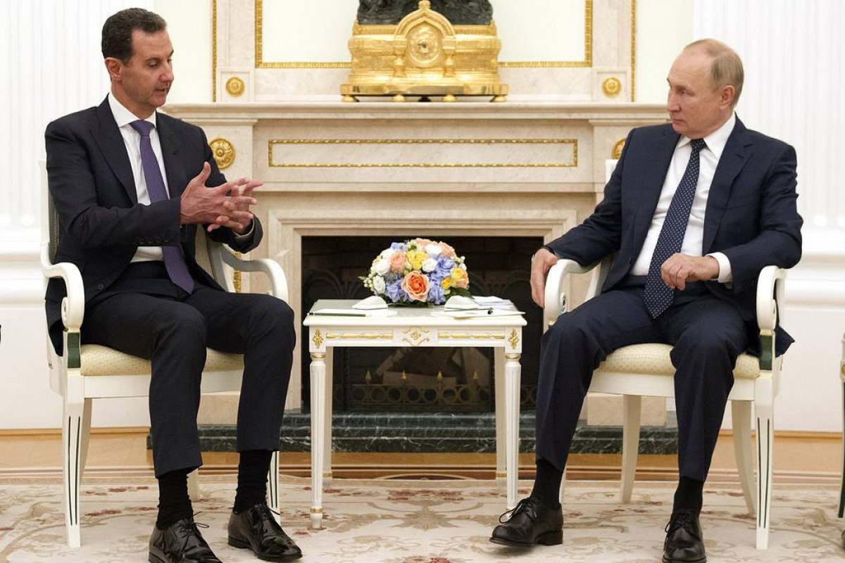 Башар Асад, Владимир Путин