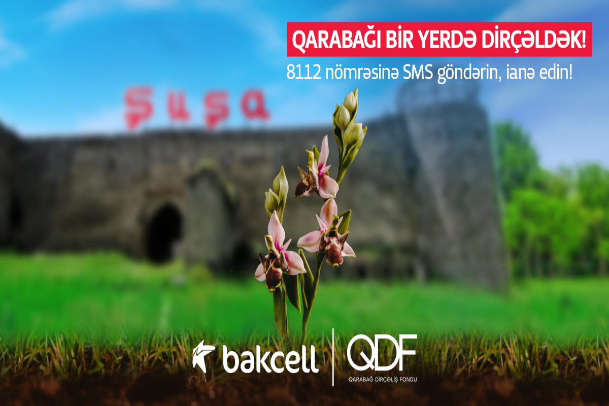 Абоненты Bakcell могут перечислить средства в Фонд возрождения Карабаха посредством SMS