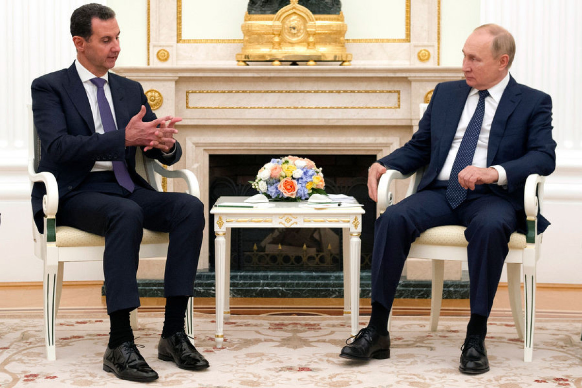 Башар Асад, Владимир Путин