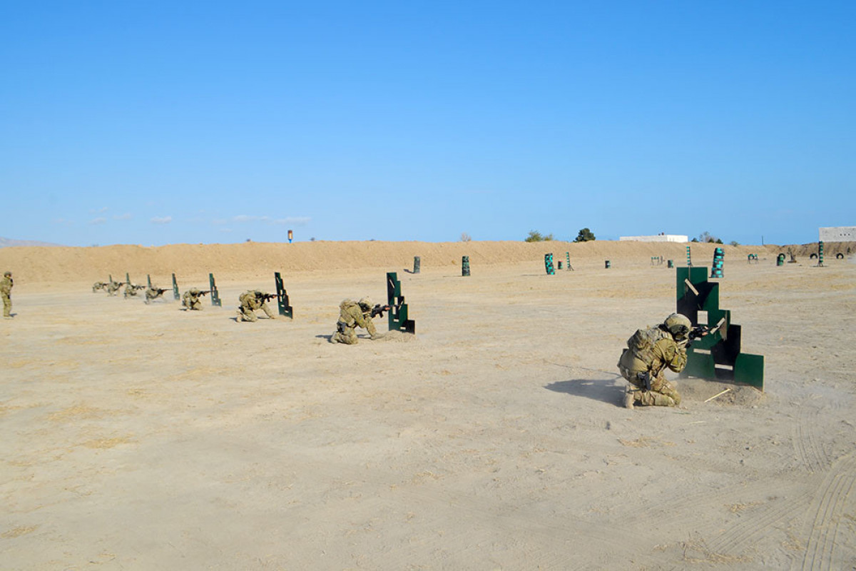 Генералы понаблюдали за учениями спецназовцев Азербайджана, Турции и Пакистана
