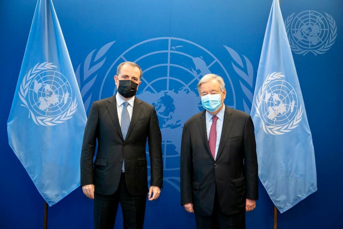 Джейхун Байрамов, Антониу Гутерриш
