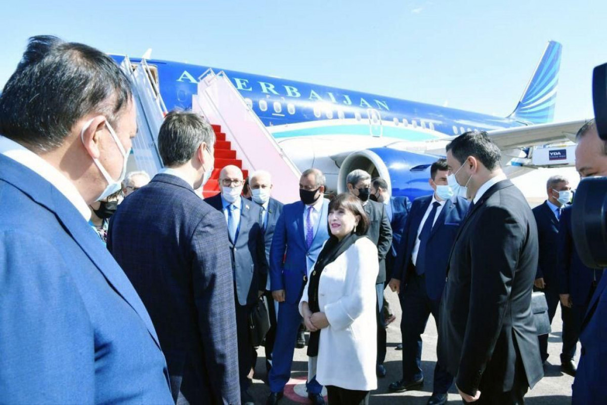 Визит Сахибы Гафаровой в Казахстан