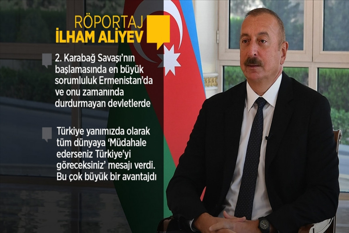 Интервью Президента Ильхама Алиева агентству «Анадолу»