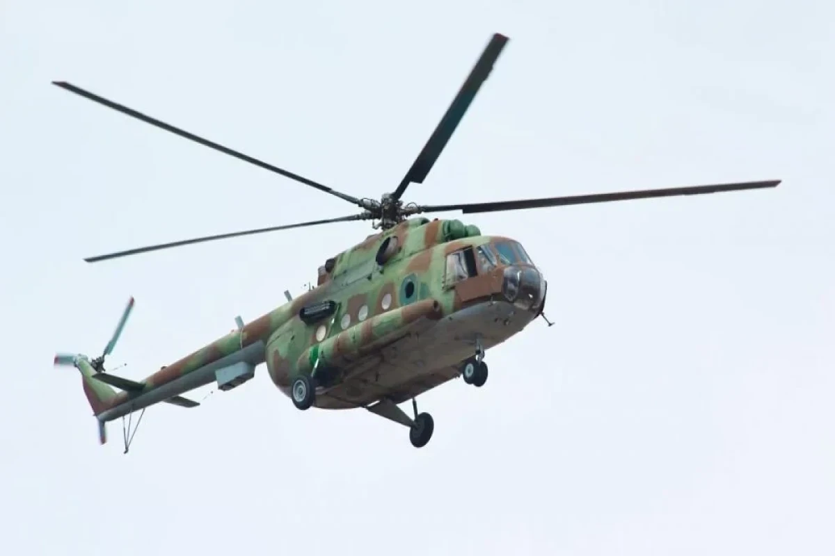 Российские военные сбили два украинских вертолета Ми-8