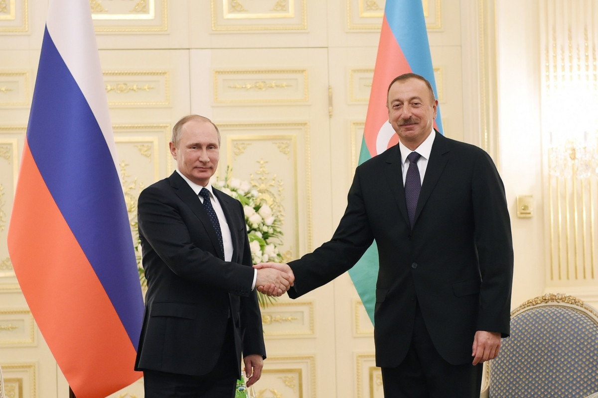 Владимир Путин, Ильхам Алиев