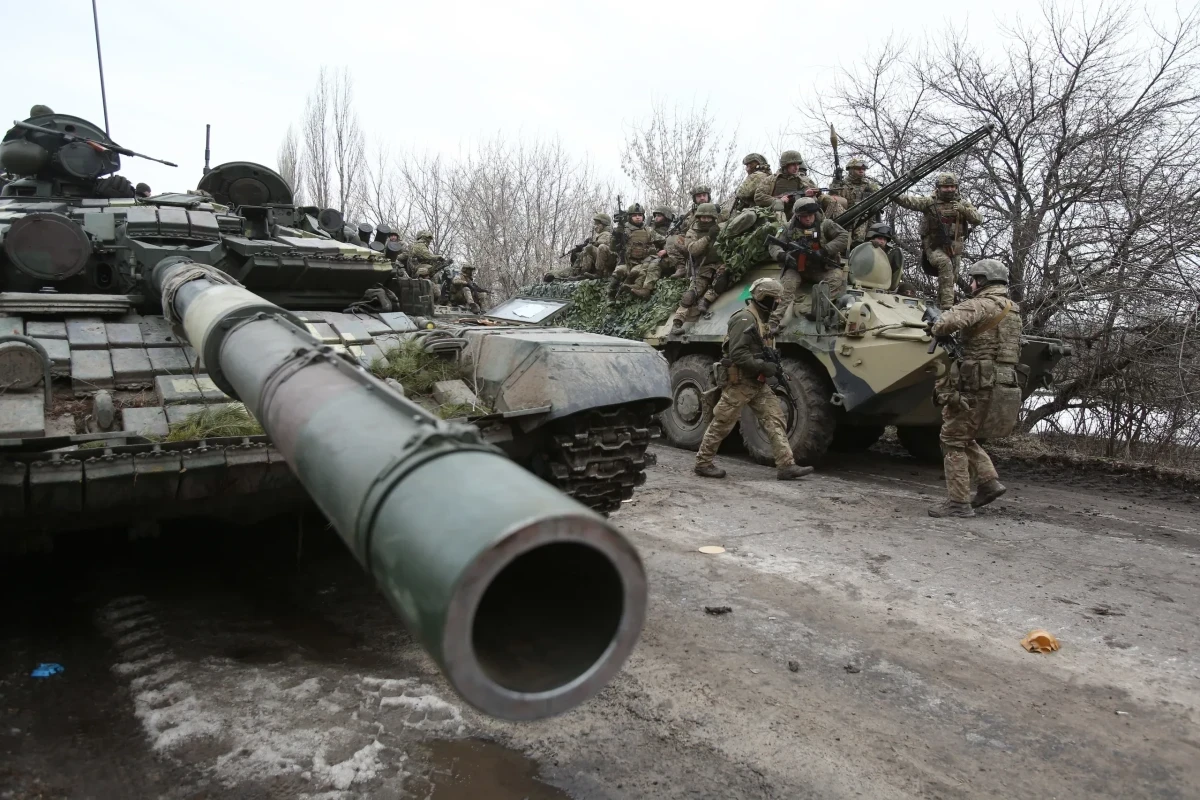 МВД Украины: Россия перешла в  крупномасштабное наступление на Донбасс