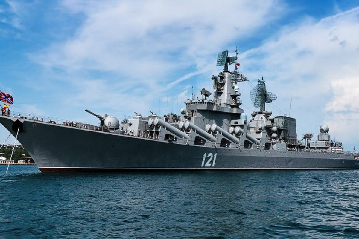 Минобороны РФ: Ракетный крейсер «Москва» получил серьезные повреждения