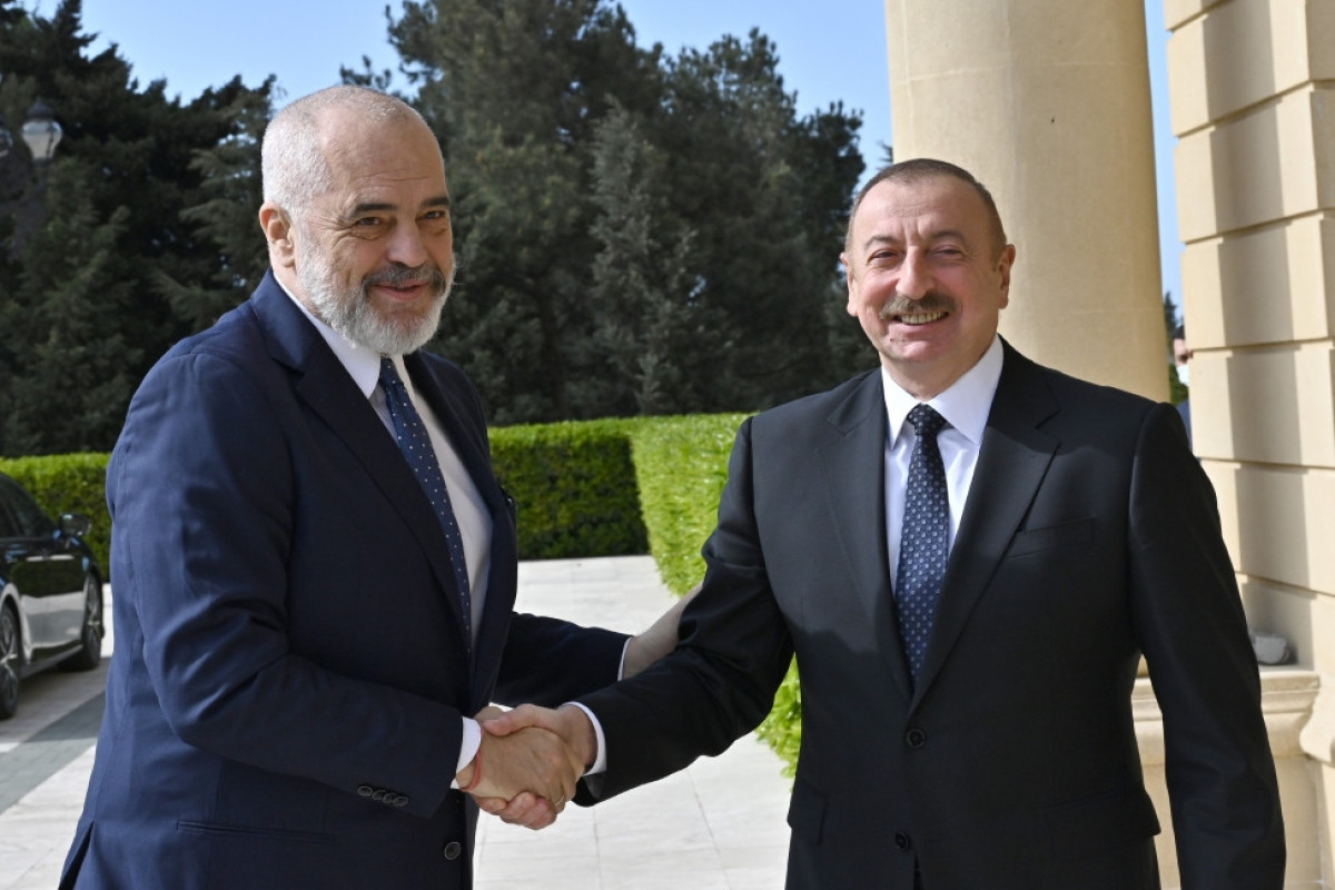 Состоялась встреча один на один Президента Ильхама Алиева с премьер-министром Албании -ОБНОВЛЕНО-1 