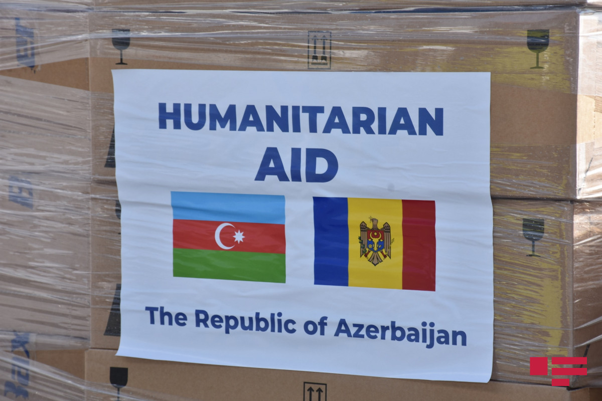 Азербайджан направил помощь находящимся в Молдове беженцам из Украины