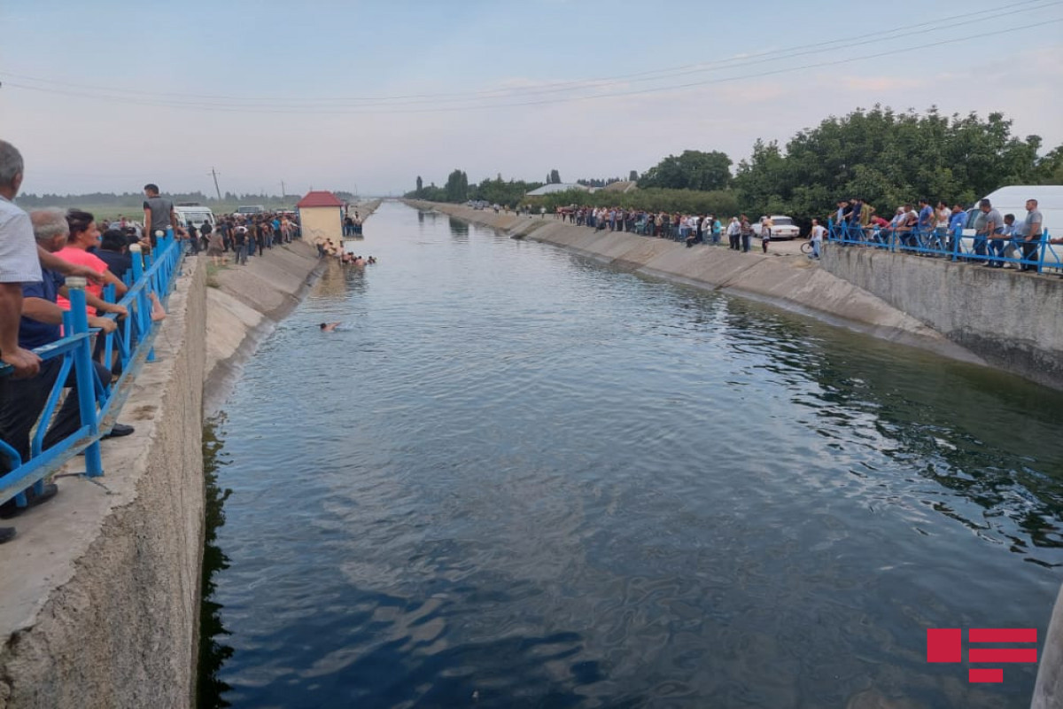 В Мингячевире один человек утонул в Верхне-Карабахском канале
