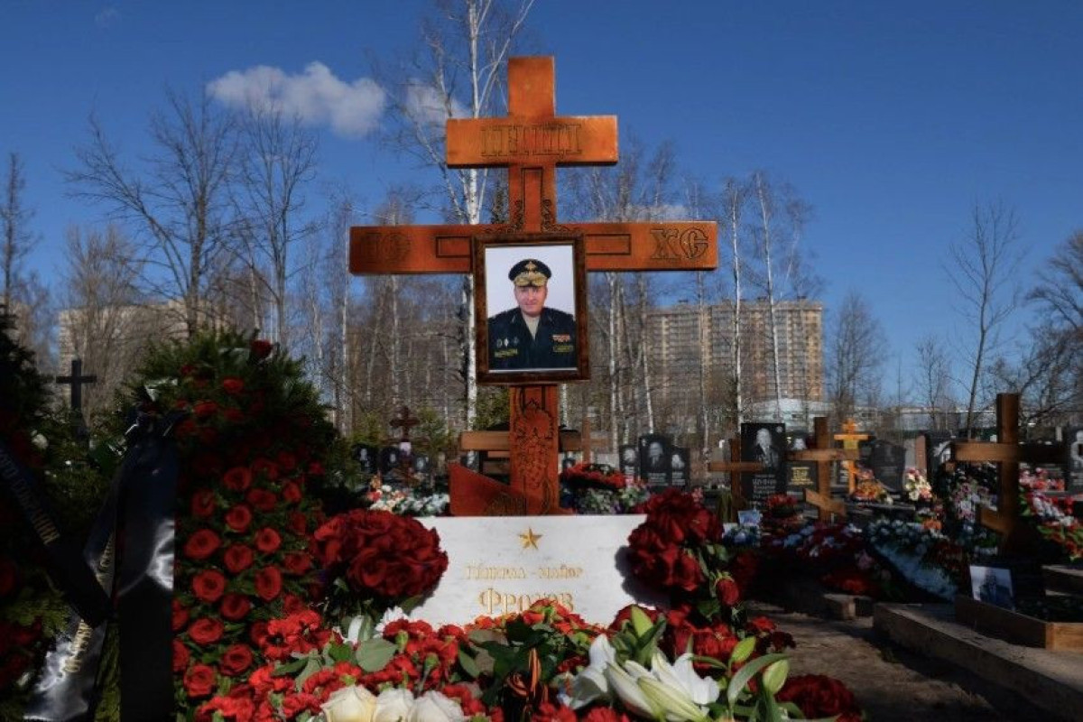 Погибший в Украине российский генерал похоронен в Санкт-Петербурге