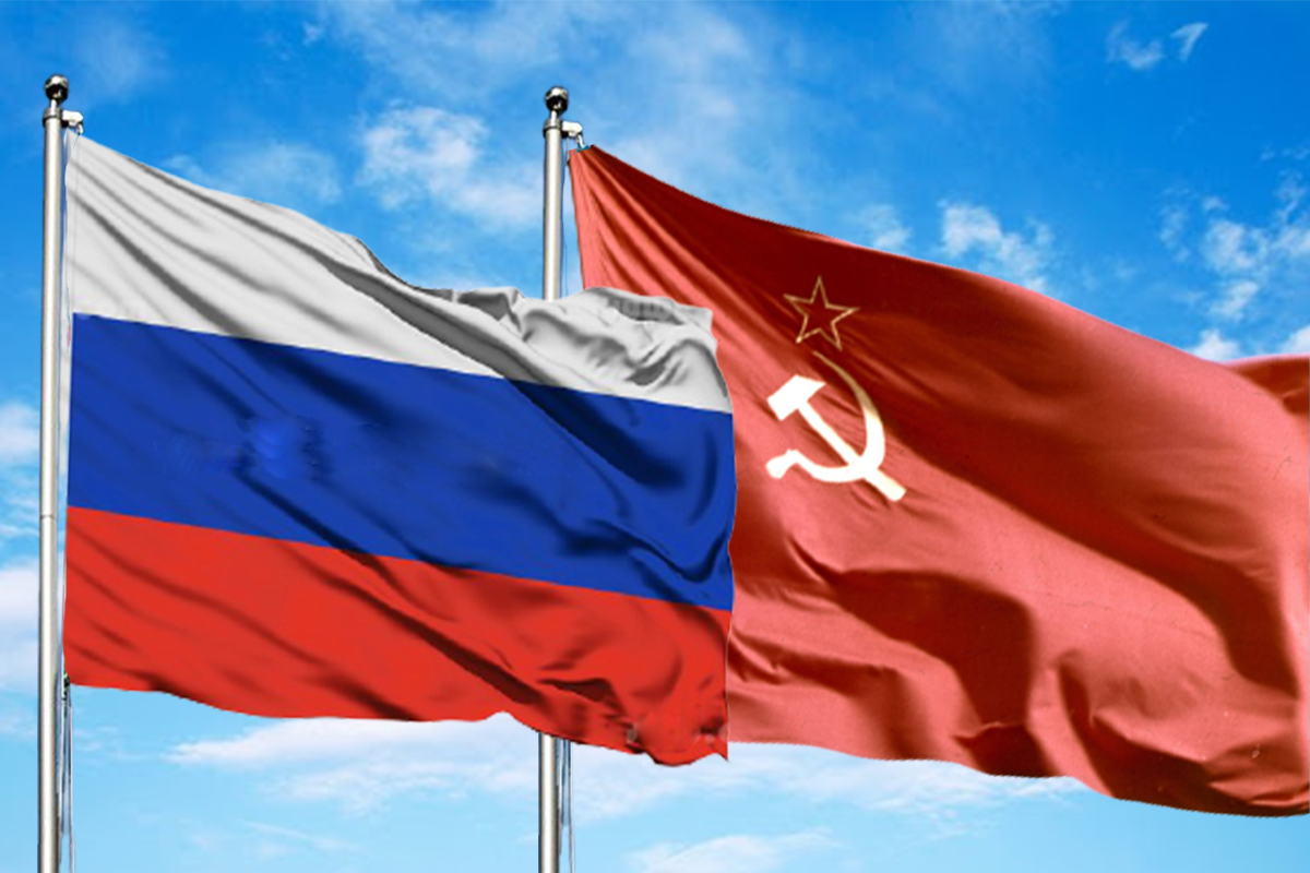 В РФ предлагают заменить государственный флаг на флаг СССР