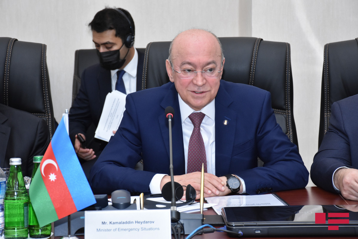 министр по чрезвычайным ситуациям Азербайджанской Республики Кямаледдин Гейдаров