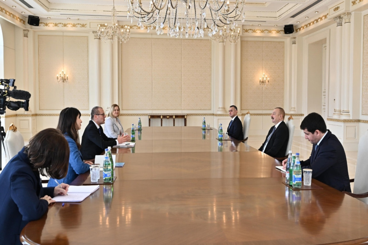 Президент Ильхам Алиев принял Ханса Генри Клюге