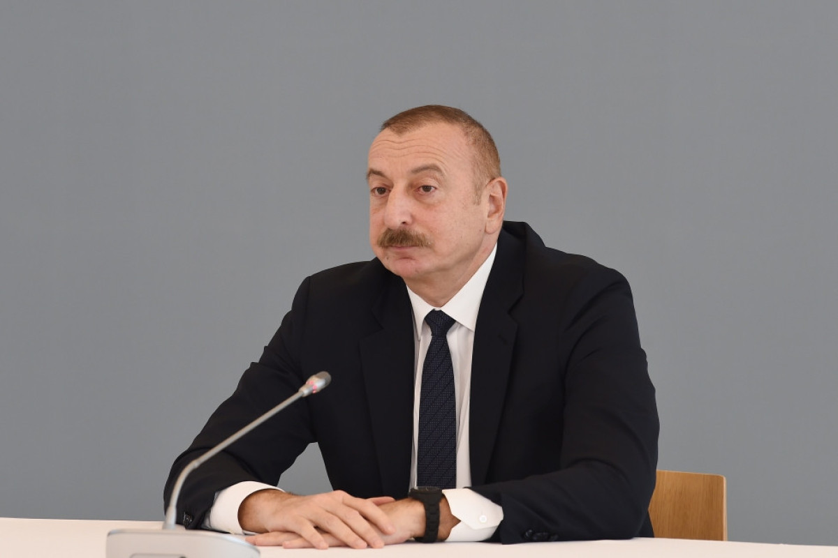 Президент Ильхам Алиев