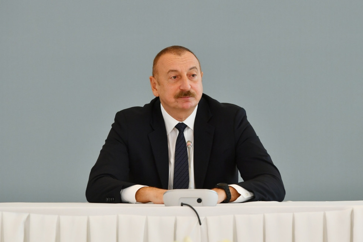 Президент Ильхам Алиев