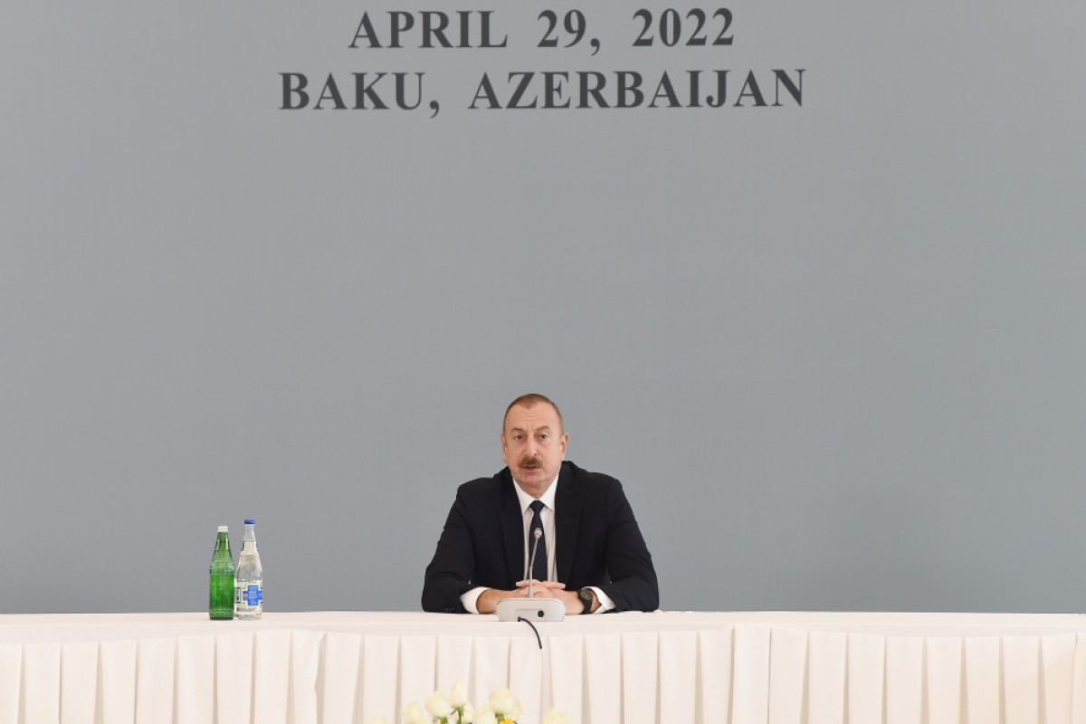 Президент Ильхам Алиев