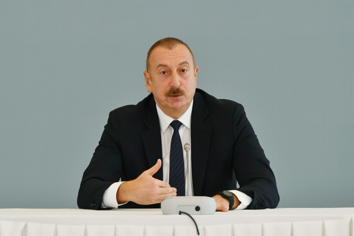 Президент Ильхам Алиев