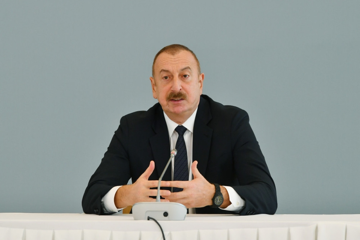 Президент Ильхам Алиев