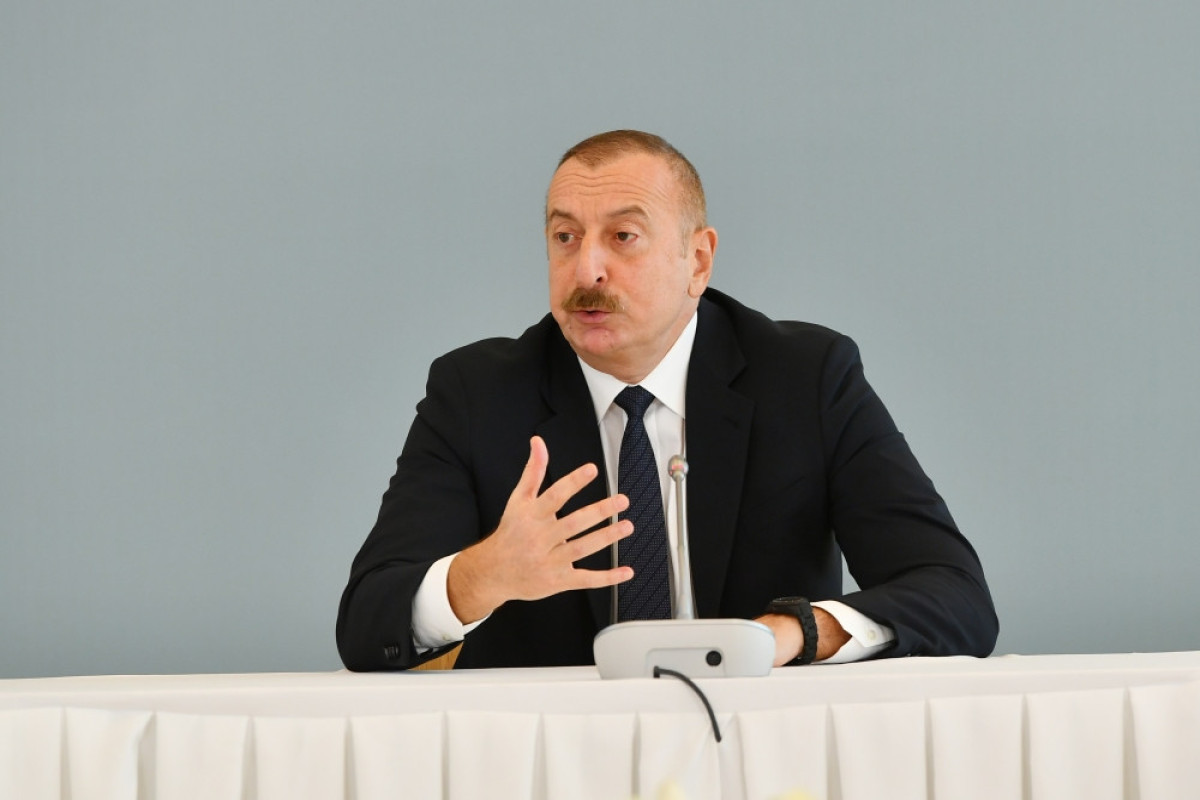 Президент Ильхам Алиев