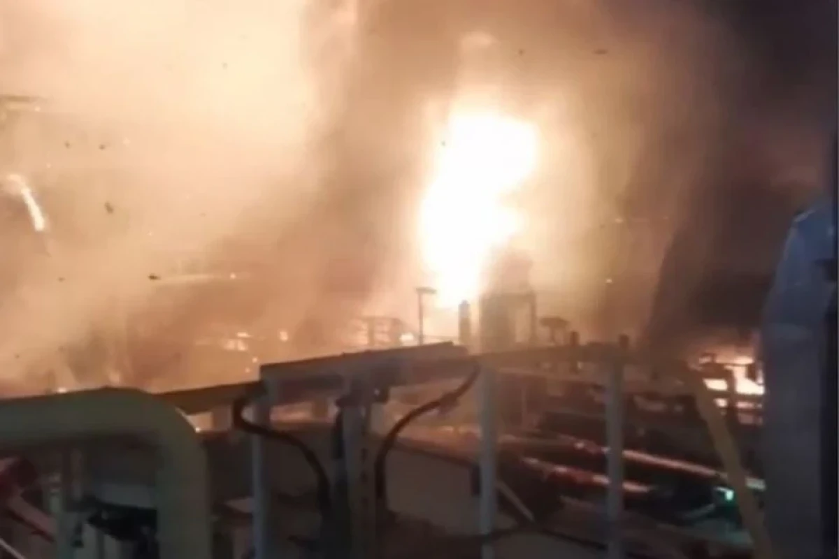 На Сахалине пожар на ГРЭС-2