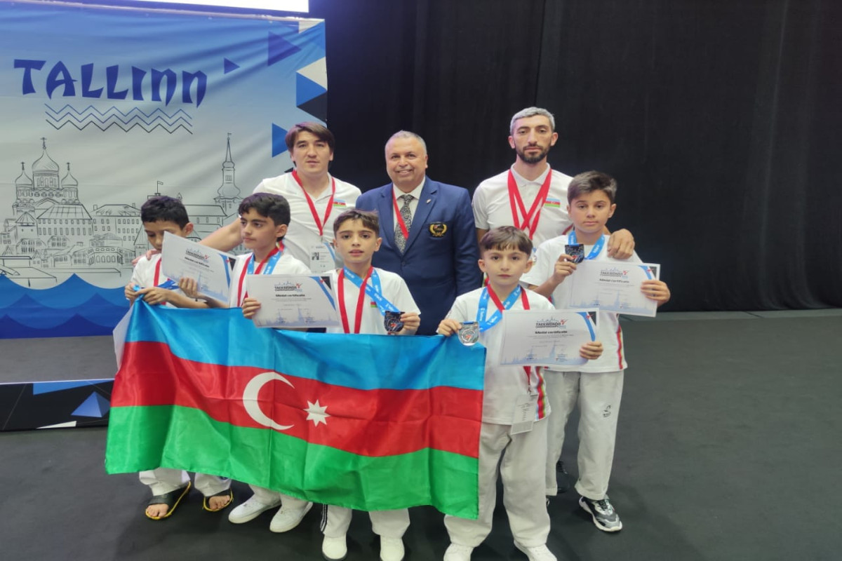 Азербайджанские таэквондисты завоевали 9 медалей на клубном чемпионате Европы -ФОТО 