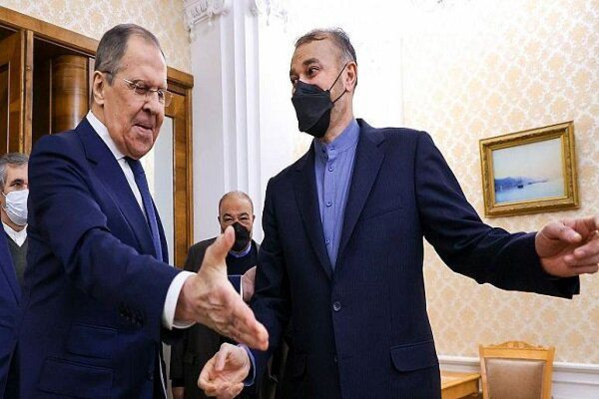 Сергей Лавров и Гусейн Амир Абдуллахиян