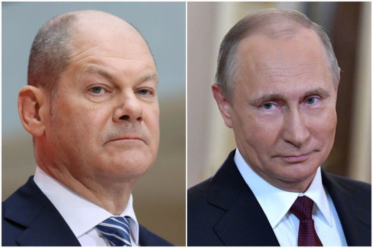 Олаф Шольц, Владимир Путин