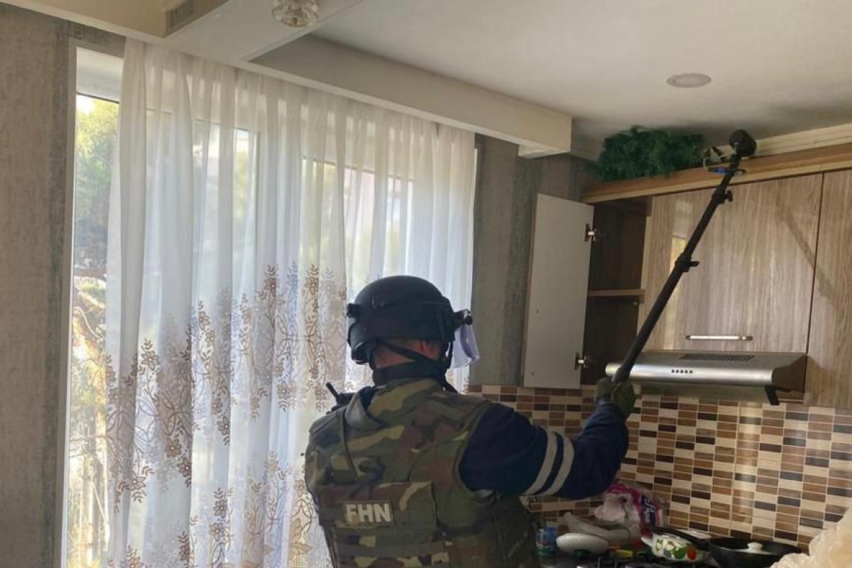 В Баку в квартире обнаружили гранату