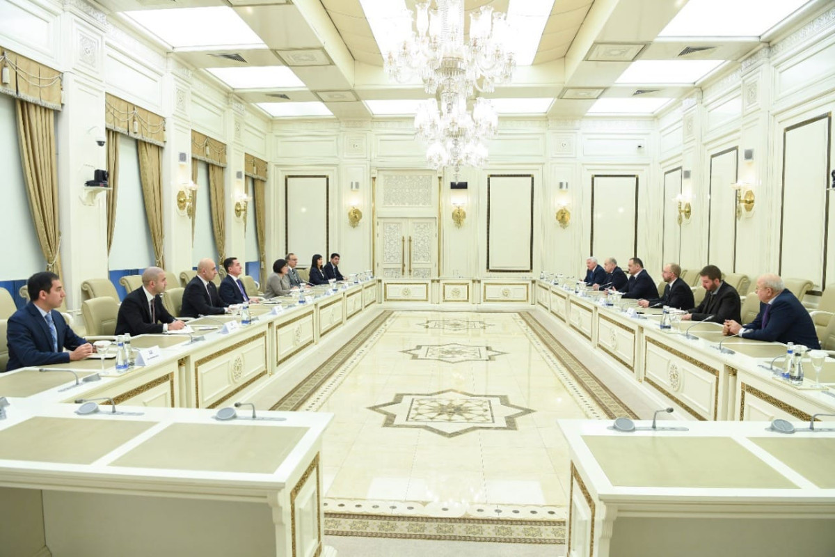 Сахиба Гафарова встретилась с главой Дагестана