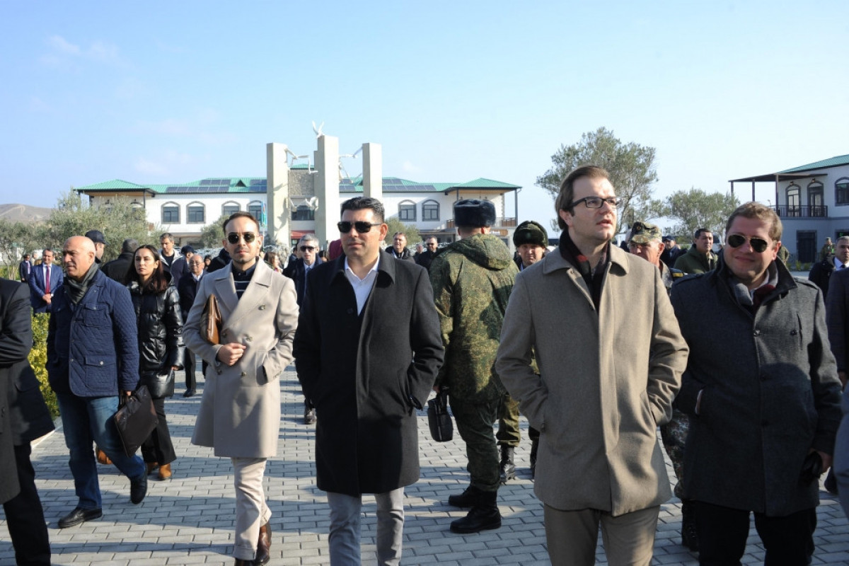 Аккредитованные в Азербайджане дипломаты и военные атташе совершили поездку в Зангилан и Губадлы