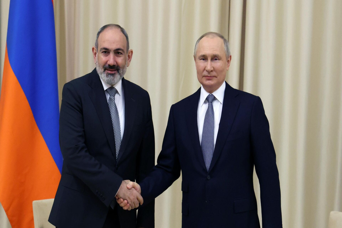 Пашинян, Путин