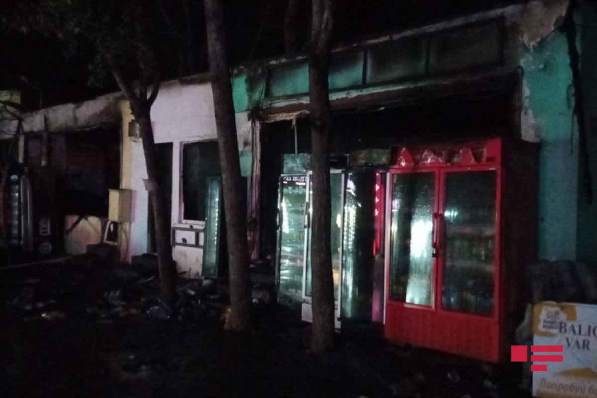 В Габалинском районе сгорели 3 магазина и чайхана-ОБНОВЛЕНО 