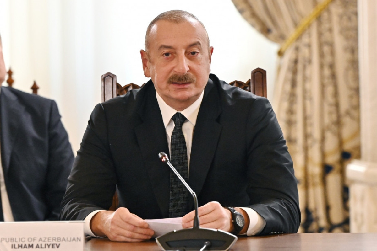 Президент Ильхам Алиев