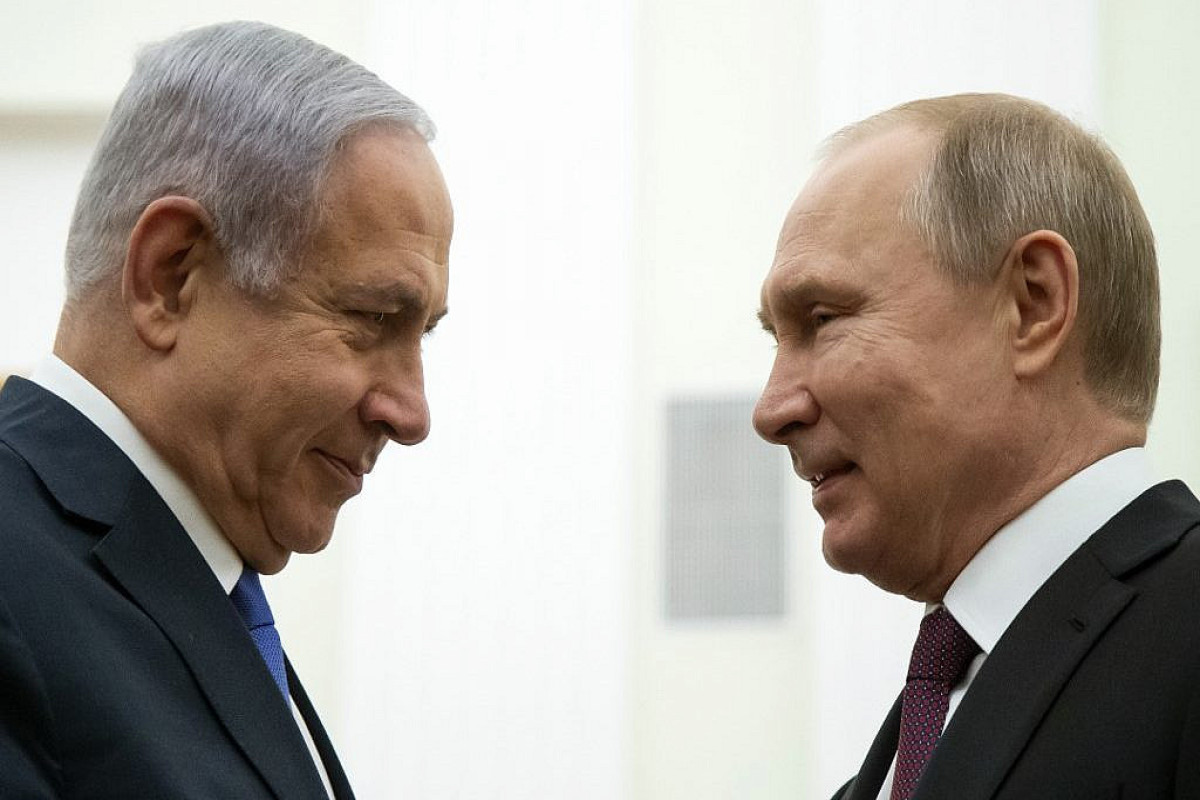 Нетаньяху, Путин