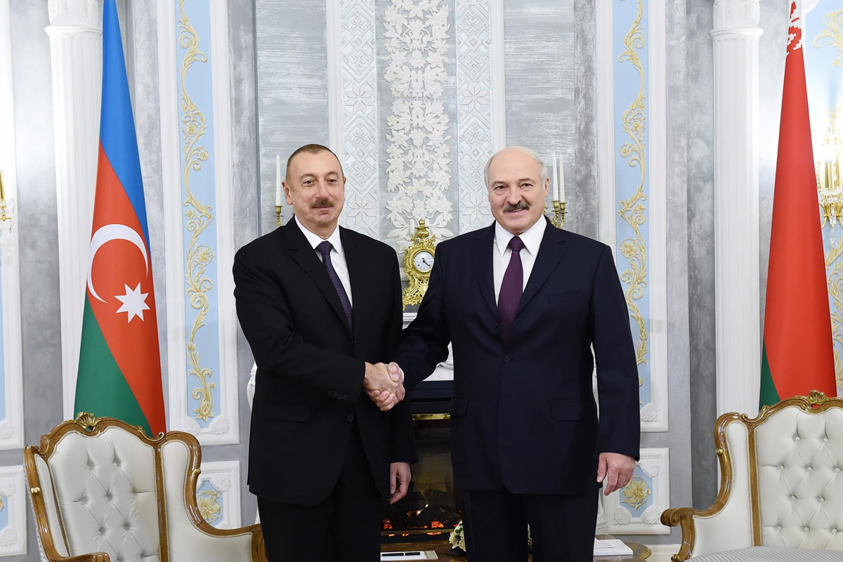 Президент Ильхам Алиев, Александр Лукашенко