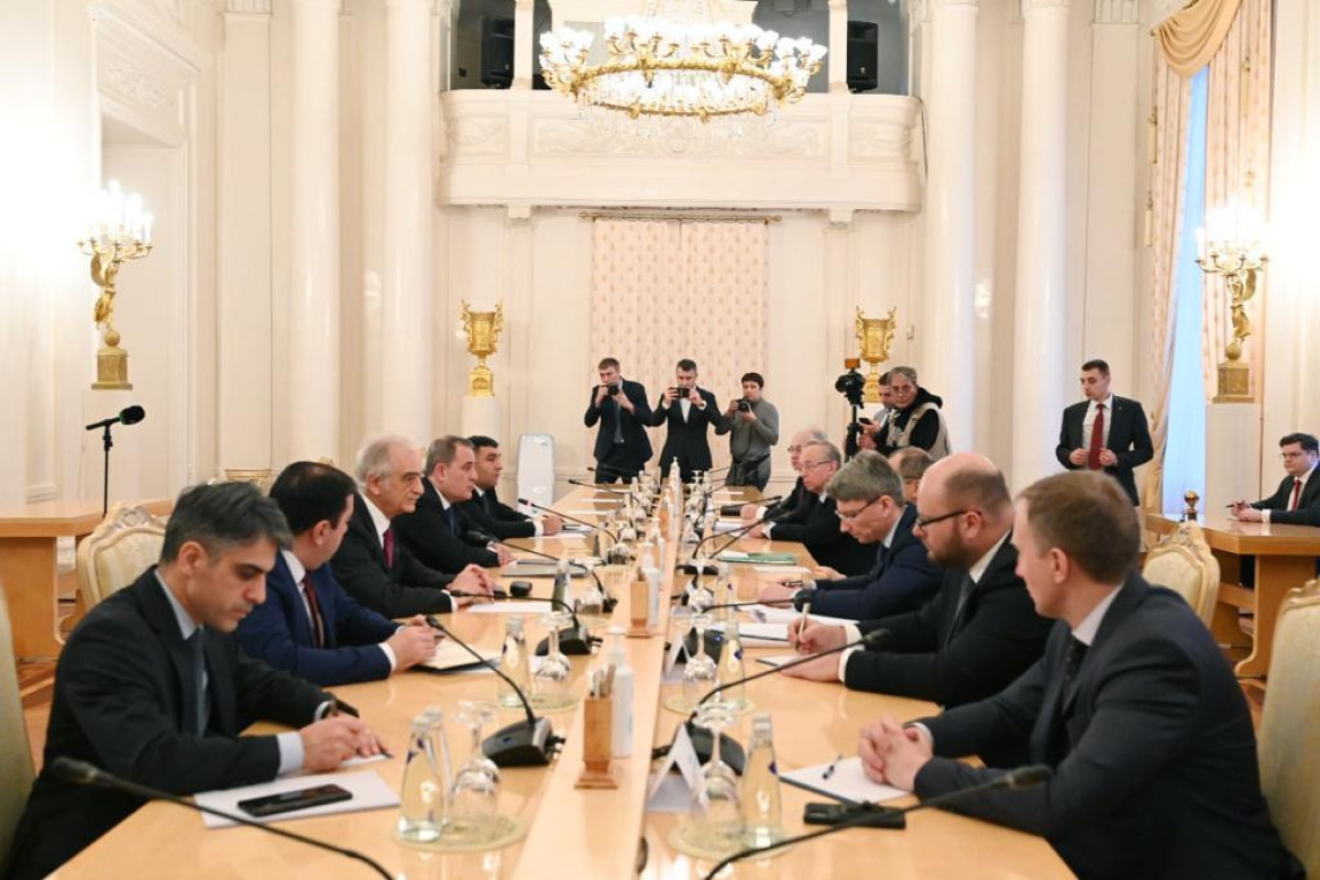 МИД распространил информацию о визите Джейхуна Байрамова в Россию