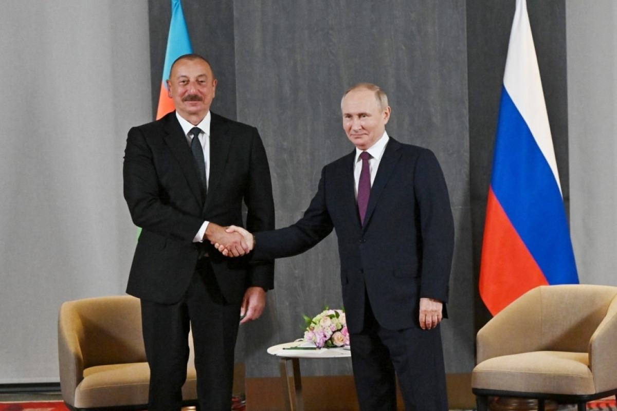 Ильхам Алиев, Владимир Путин