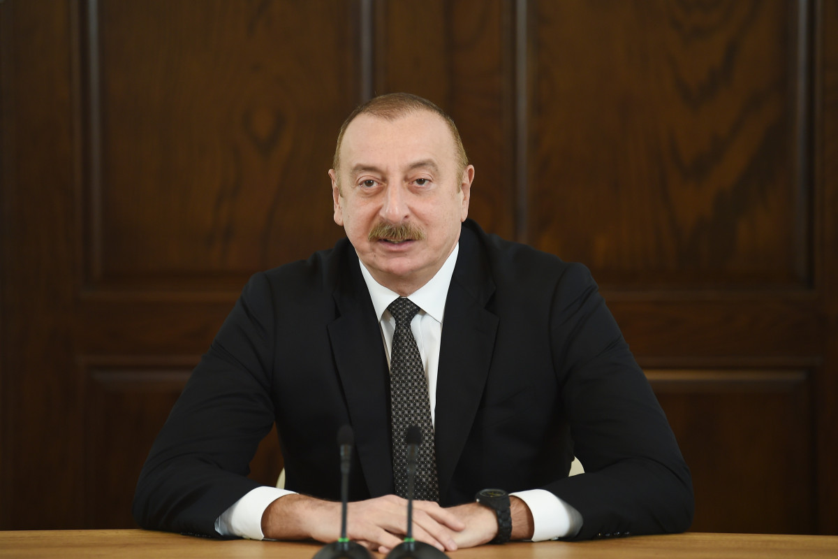 Президент Ильхам Алиев