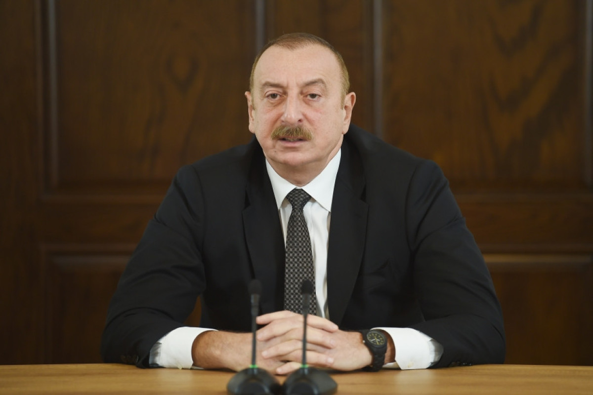 Президент Ильхам Алиев