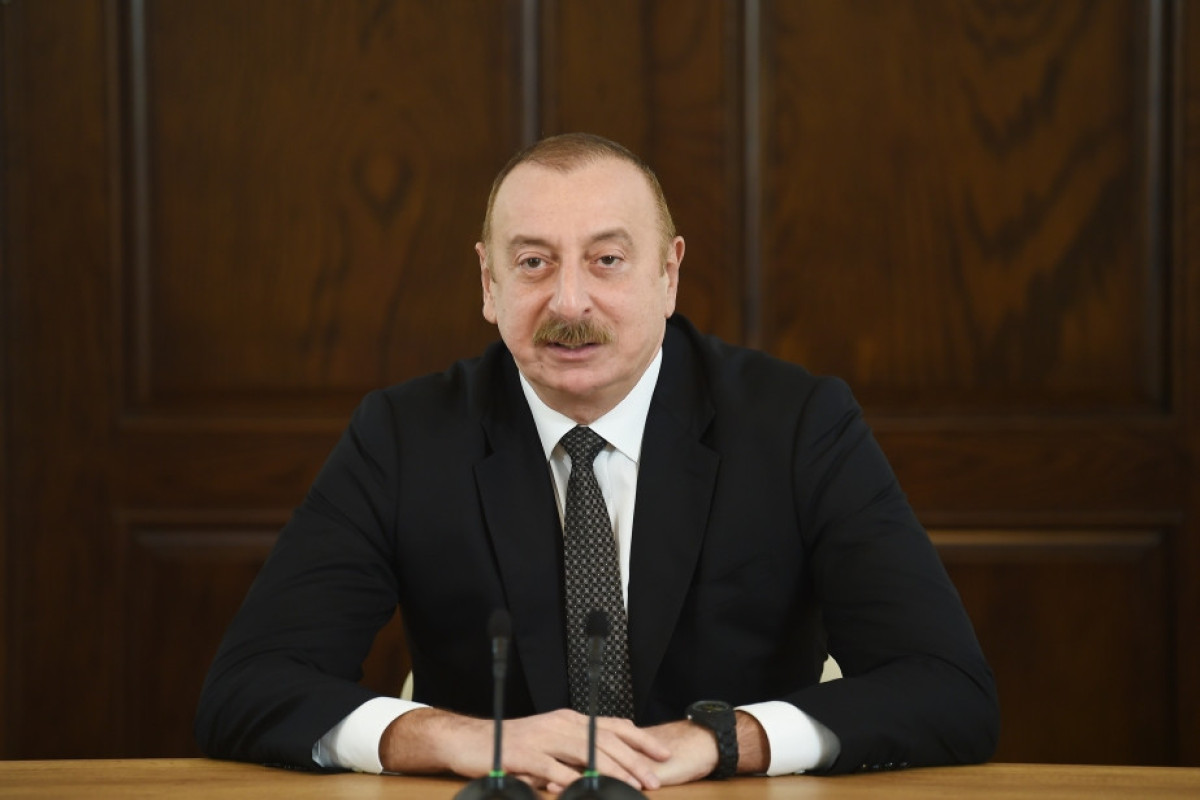 Президент Ильхам Алиев