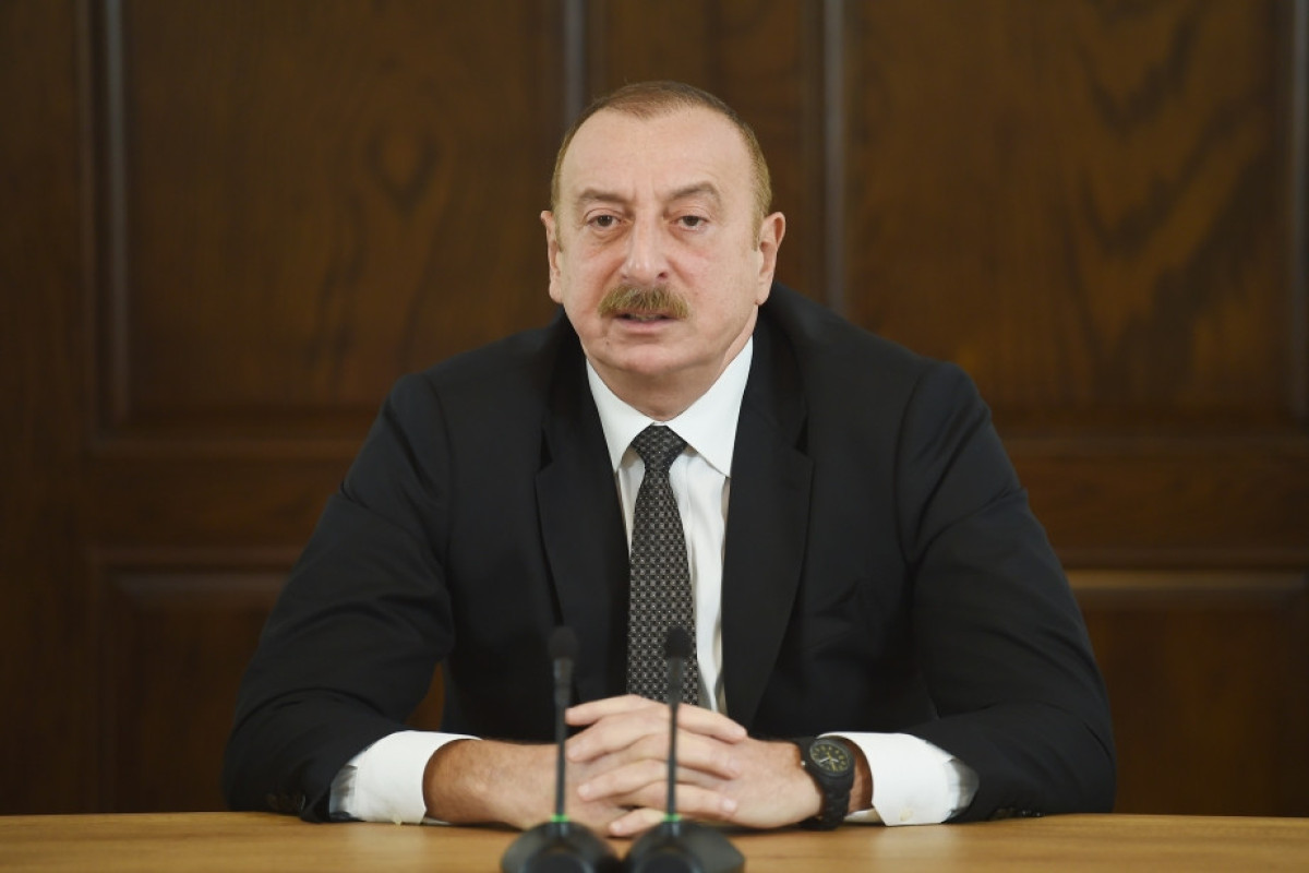 Президент Азербайджана Ильхам Алиев